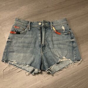 Mother Jeans Easy Does It Shorts